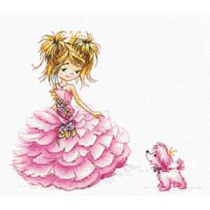 BRODERIE IN CRUCIULITA B1056 ” PRINTESA „