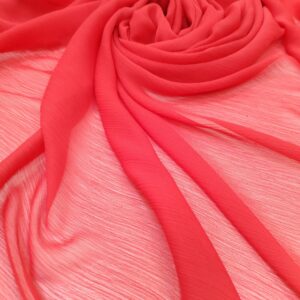 Voal Georgette rosu